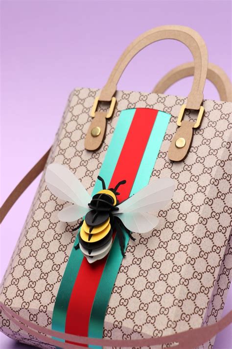 gucci monogram bees tote|gucci bumble bee collection.